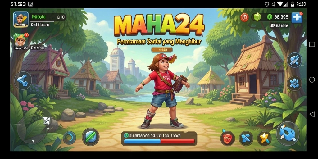 Screenshot gameplay MAHA24 yang menunjukkan momen seru dan tantangan.
