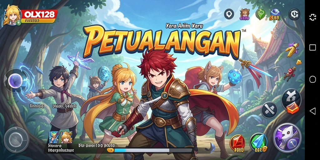Gameplay seru dengan karakter anime yang menawan.