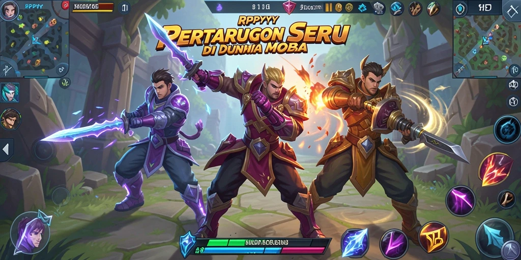 Tangkapan layar gameplay RPYYY yang menegangkan dan dinamis.