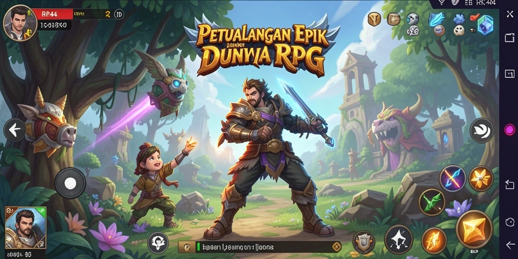 Tampilan gameplay intens dari RR44 dengan pertarungan seru.